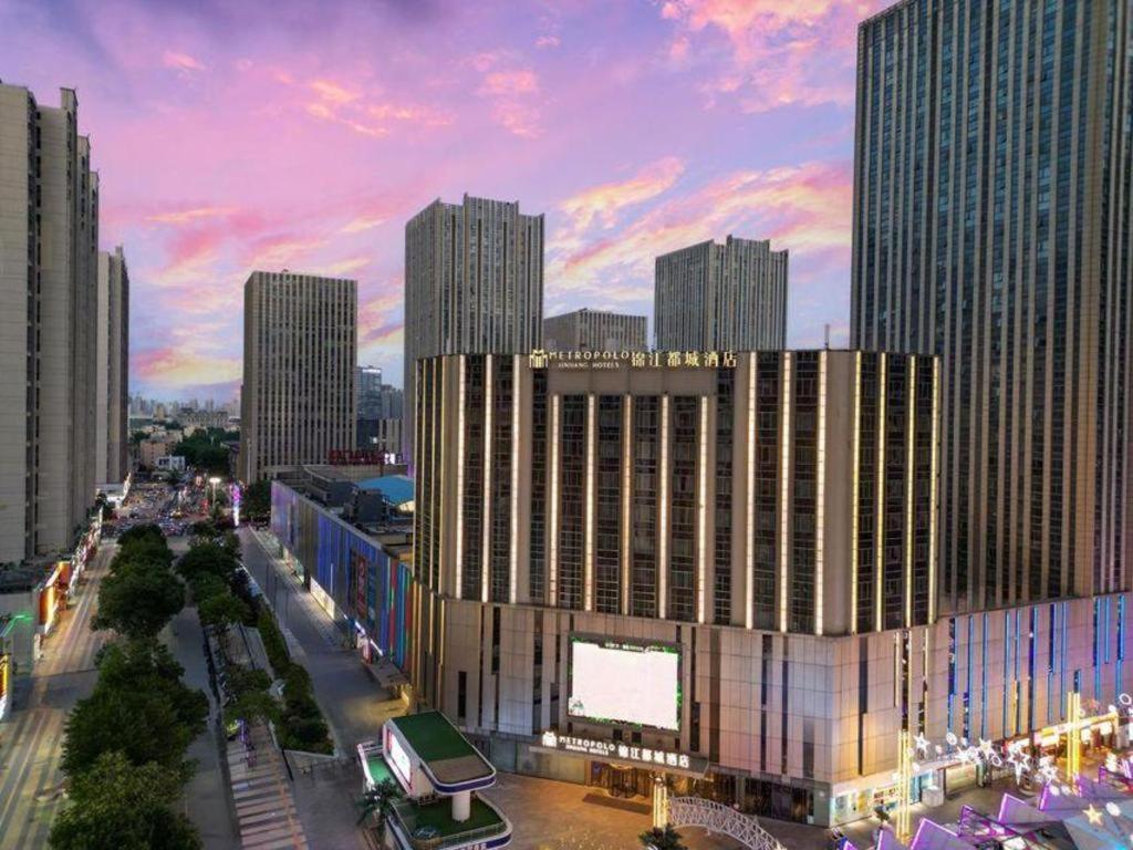 Metropolo Hotel Shijiazhuang Yuhua Wanda Plaza ภายนอก รูปภาพ